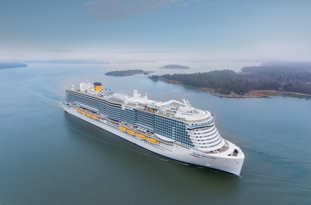 Crucero Costa Smeralda – Mediterráneo 8 días / 7 noches